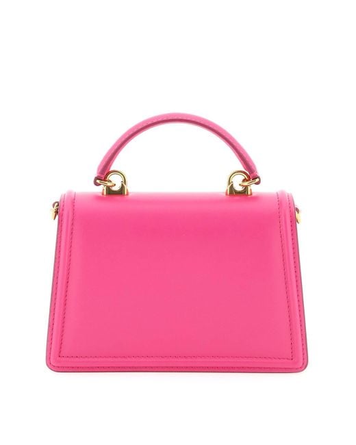 En cuir petit sac de dévotion " Dolce & Gabbana en coloris Pink
