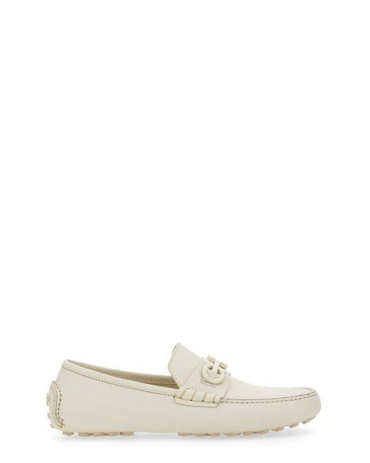Ferragamo Loafer in White für Herren