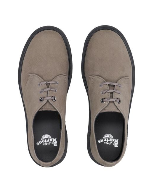 Dr. Martens Brown Flat Shoes