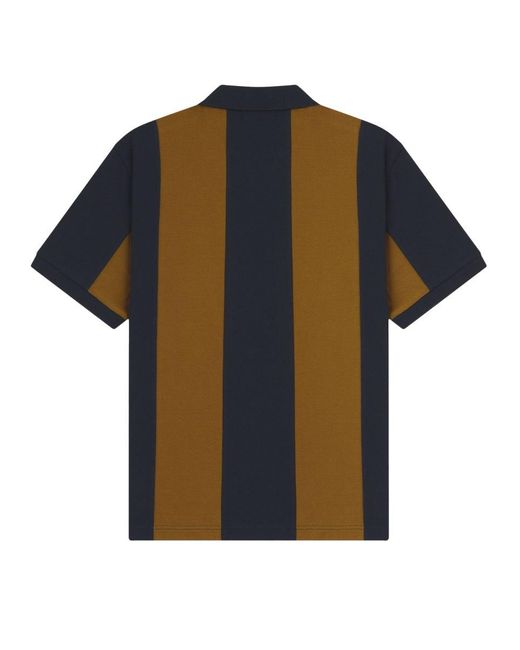 Fred Perry Black Polo "Meyba" Con Logo