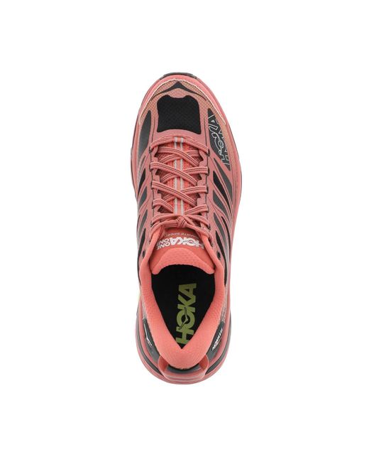 Sneakers «Mafate Speed ​​2» Hoka One One en coloris Red