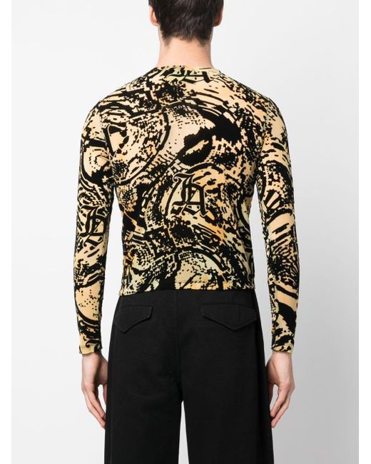 Aries Black X Juicy Couture Psysnake Top for men