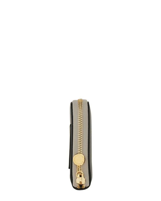 Stella McCartney Black Stella Logo Alter-Nappa Wallet