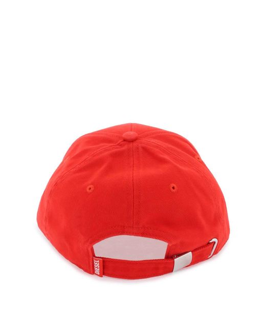 Sombrero DIESEL de hombre de color Red