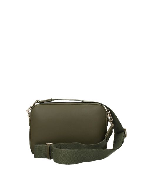 V73 Green V ° 73 Umhängetaschen Frauen Öko -Ledergrün/grünes Militär