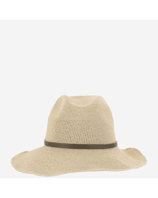 Filippo Catarzi 1910 Natural Paper Hat With Logo