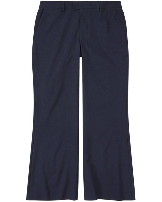 Closed Natural Wharton Cropped Flared Trousers