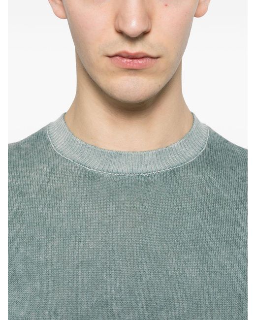 Emporio Armani Green Sweaters Clear