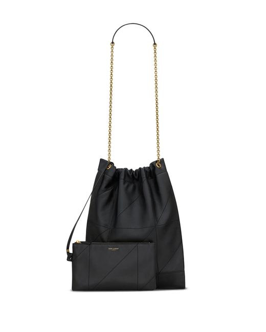 Saint Laurent Black Ysl Bo Jamie Pochon 7 Agneau P