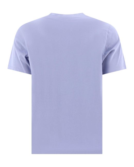 Maison Kitsuné Maison Kitsuné "Chillax Fox" T -Shirt in Blue für Herren