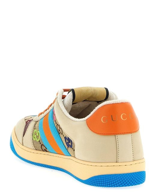 Gucci Multicolor 'Screener' Sneakers for men