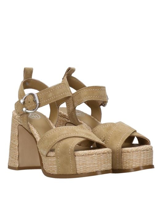 Ash Metallic Sandals