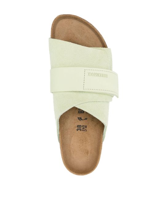 Kyoto lima, cuero/nubuck de gamuza Birkenstock de color Green