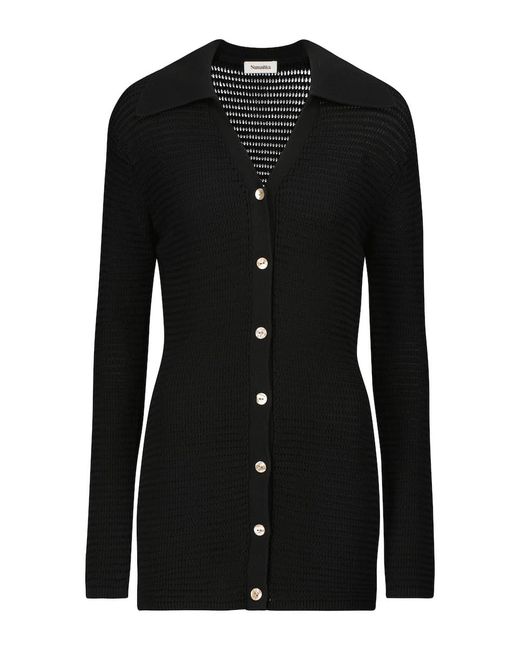 Nanushka Black Evelyn Shirt