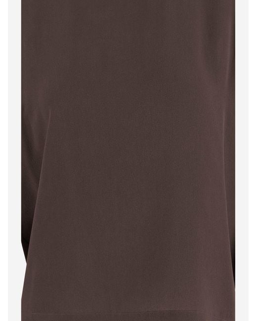 Q-WINS Brown Silk Knit