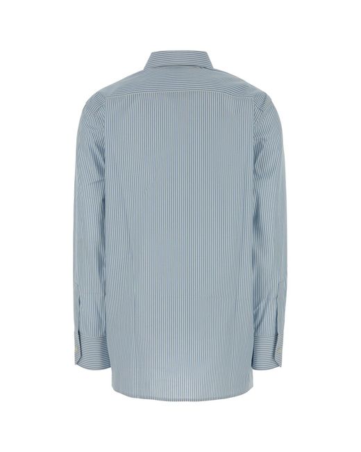 Saint Laurent Blue Shirts