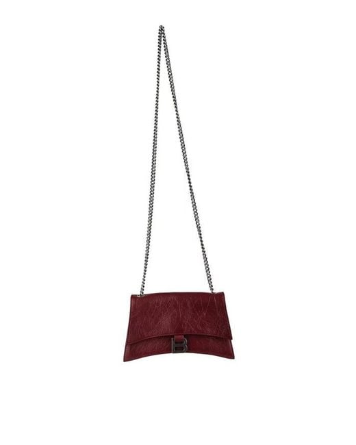 Balenciaga Red Crush Chain Xs Bag