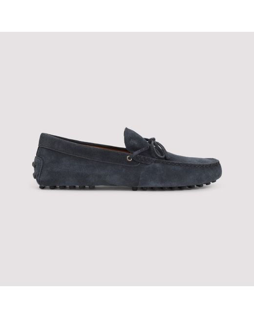 Tod's Blue Loafers