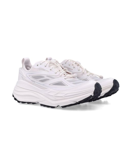 Hoka One One White Stinson One7 Sneakers