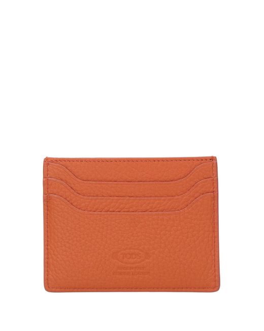 Tod's Orange Wallets for men