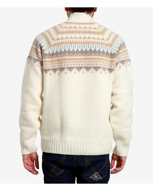 Gran Sasso Pullover Creme in White für Herren