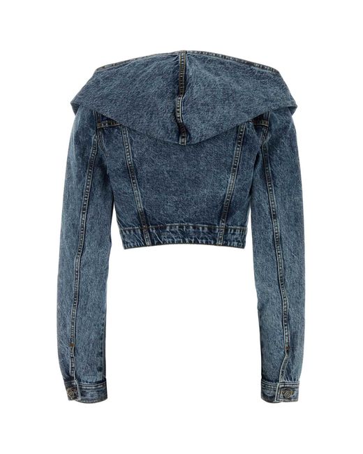Alaïa Blue Denim Jacket