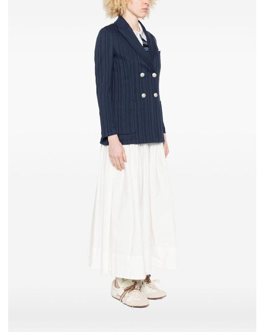 Circolo 1901 Blue Jackets Blu Cotton