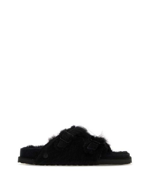 BIRKENSTOCK 1774 X BECOMES BERLIN Black Zürich Pony Shearling 1774
