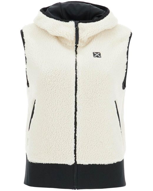 Sherpa chaleco con capucha con Montura de hombre de color Multicolor
