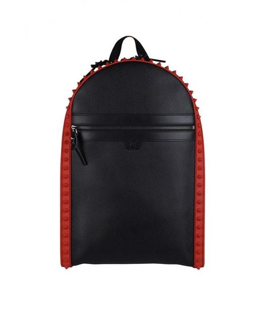 Christian Louboutin Black Backparis Backpack for men