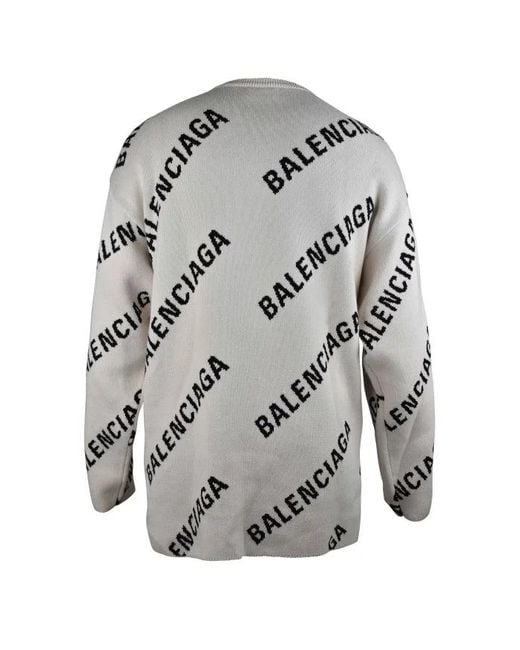 Balenciaga Gray Sweater