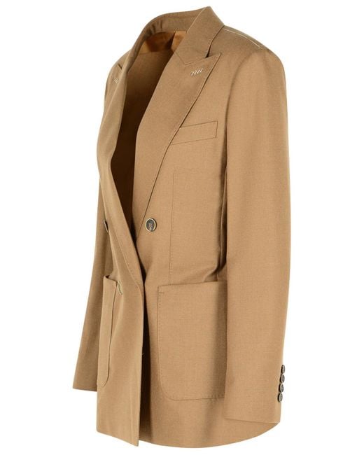 Max Mara Natural Cashmere Blazer