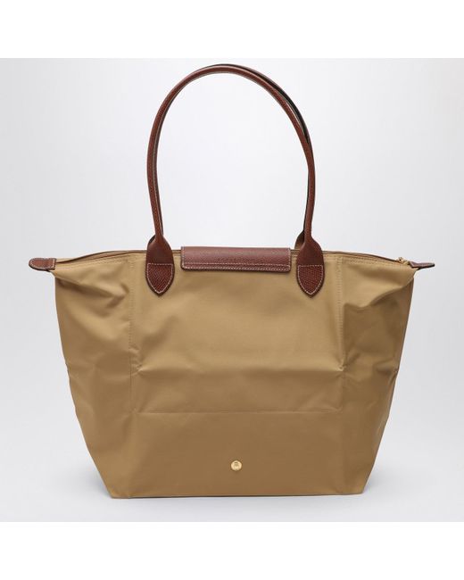 Beige longchamp le pliage best sale