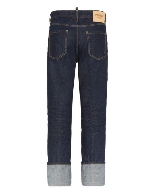 DSquared² Blue Pants 5 Pockets