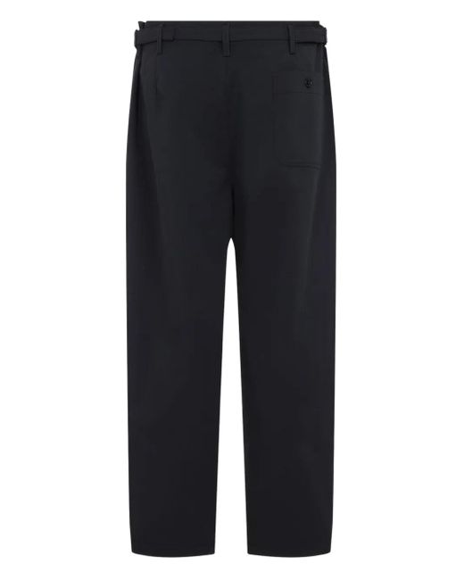 Lemaire Blue Pants With Button Closure