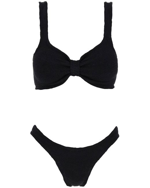 Hunza G Bonnie Bikini Set in het Black