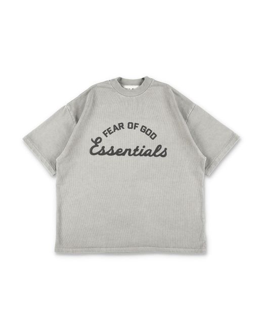 Essentials x Fear Of God Gray T Shirts And Polos