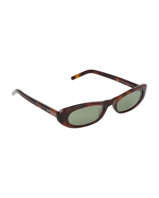 Saint Laurent Sonnenbrille SL 557 Schatten 002 Havanna Havanna Green /20/145 für Herren
