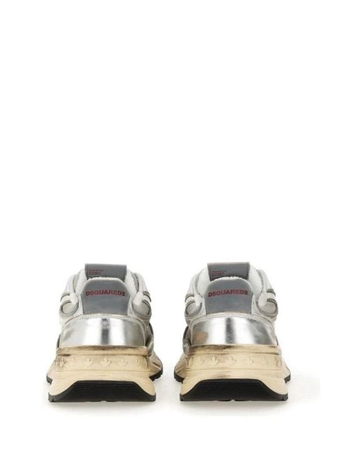 DSquared² White Sprinter Sneakers