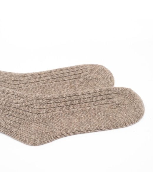 LA ROSE Gray Socks
