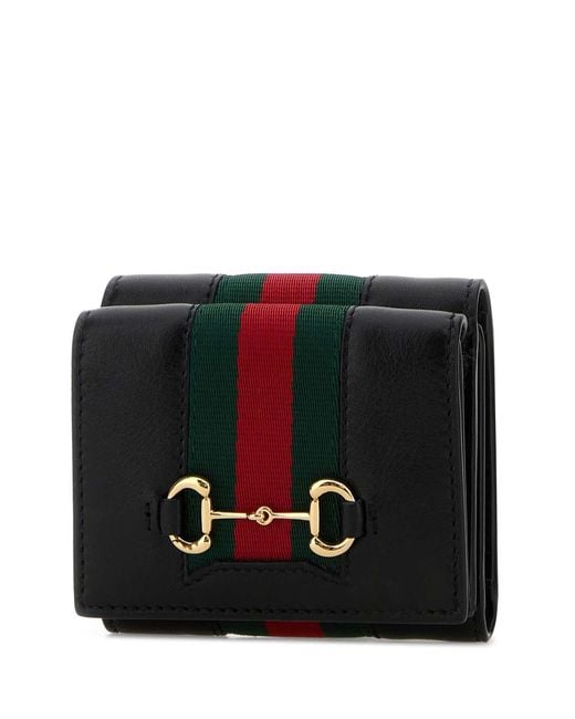 Gucci Black Leather Wallet