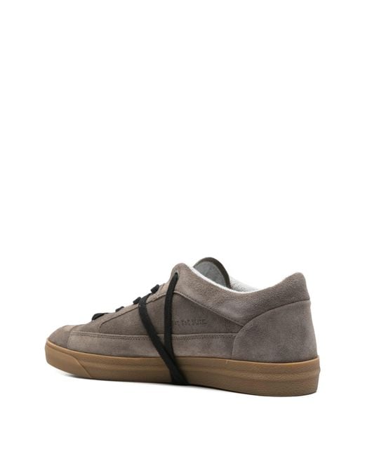 Santha Gray Love Cut Suede Taupe