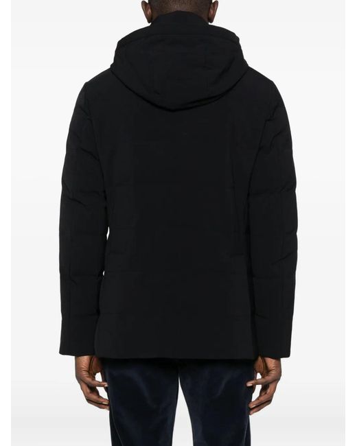 Montecore Men`s Down Gededed Down Jacket in het Black