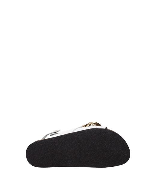 J.W. Anderson Natural Jw Anderson Sandali Donna Pelle Bianco for men