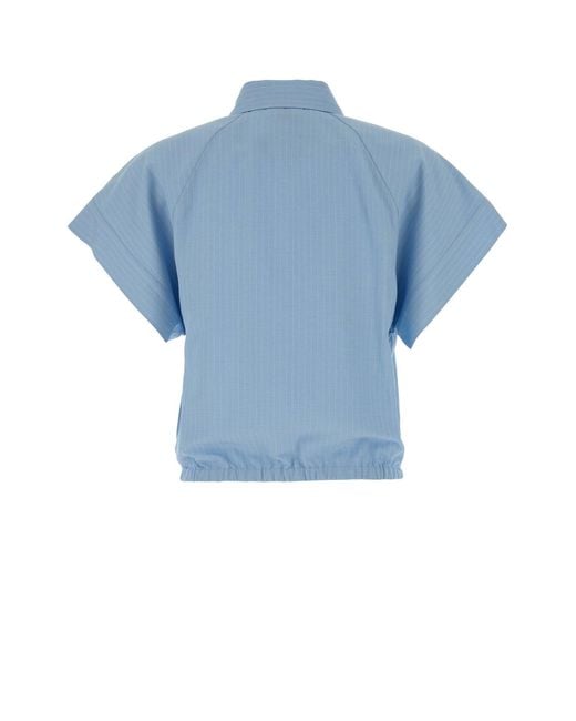 Jacob Cohen Blue Regular Solid Shirt