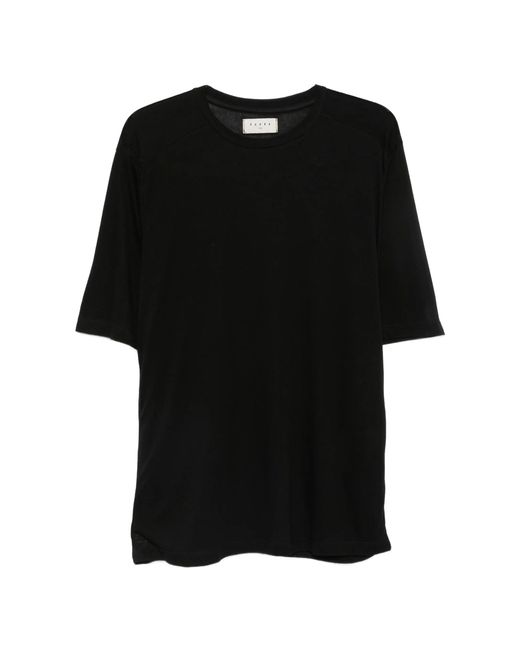 Paura Black Leyla Regulart Fit T Shirt