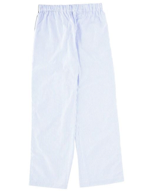 SPORTY&RICH Blue Pajama Pants