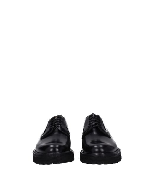 Church's Black Derby Shannon Leather