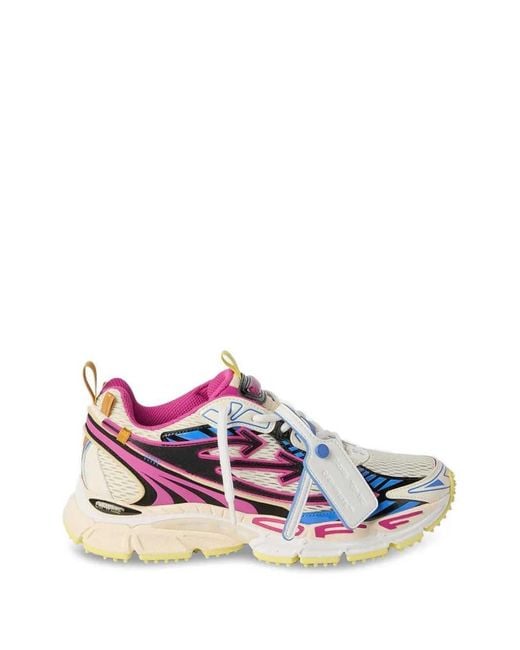 Off-White c/o Virgil Abloh Red Off Be Right Back Sneakers
