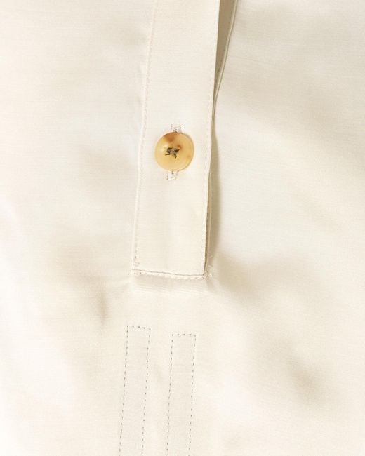Rick Owens Kleedt Wit in het White